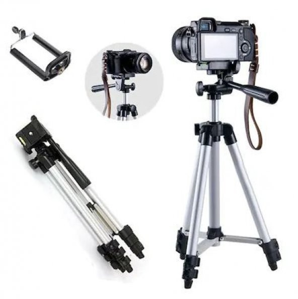 Telefon Fotoğraf Makinası Tripod 3110 102Cm - 2