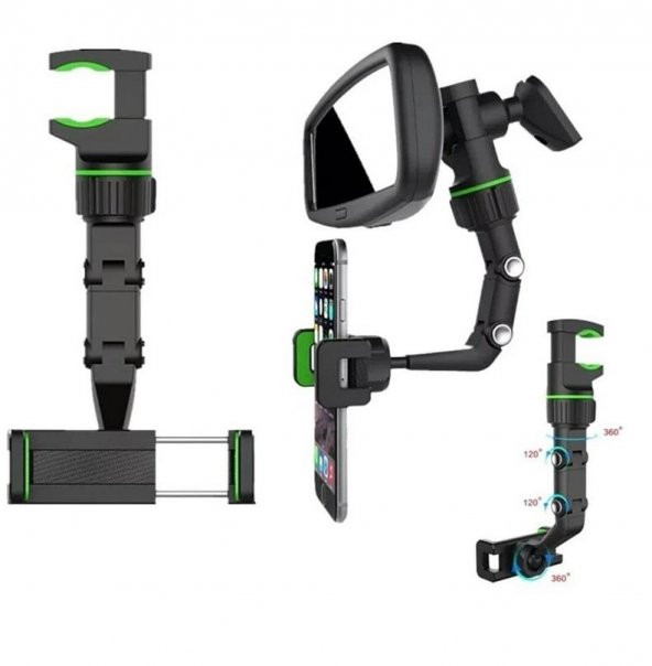 Zhltools Dikiz Aynası Telefon Tutucu Araç İçi Telefon Tutucu - 2
