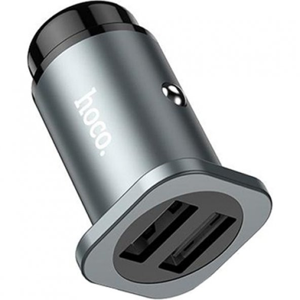 Hoco Nz4 Çift USB 24W Hızlı Şarj Araç Çakmaklık Şarj Adaptörü Oto Şarj Başlığı - 2