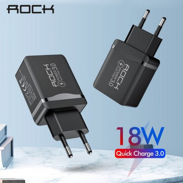 Rock 18W Q.C. 3.0 Hızlı Şarj Cihazı
