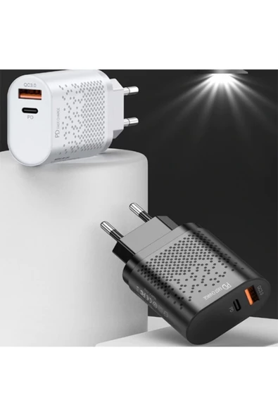 Uslion 18w Usb Qc3.0 Şarj Pd3.0 Hızlı Şarj Aleti Şarj Başlık - 3