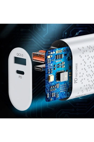 Uslion 18w Usb Qc3.0 Şarj Pd3.0 Hızlı Şarj Aleti Şarj Başlık - 4