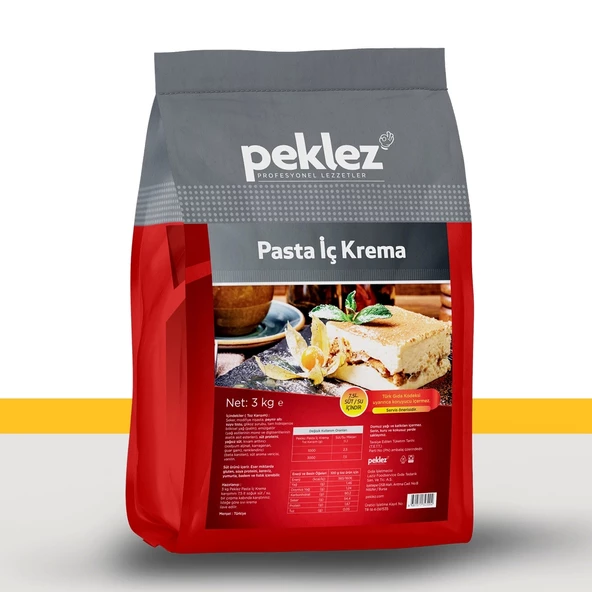 Pasta İç Krema 3 kg