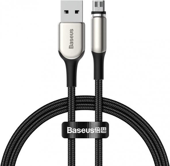 Baseus Zinc Manyetik Başlıklı 1 Metre 2.0A Mikro Usb Şarj Kablosu