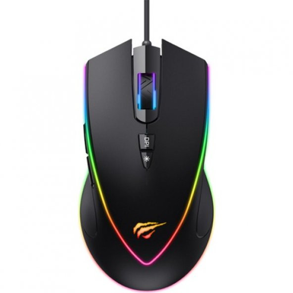 Gamenote MS1017 Kablolu Rgb Gaming Mouse Siyah