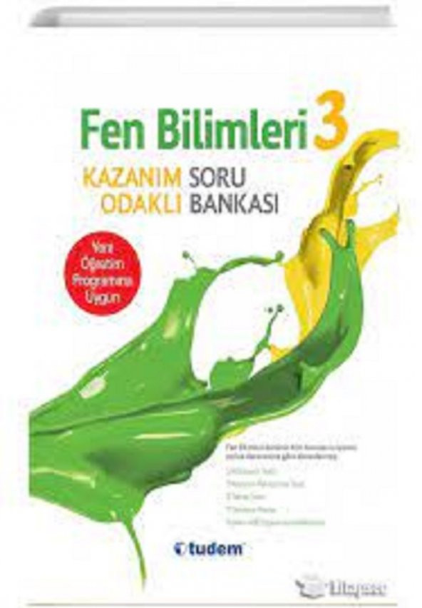 3. Sınıf Fen Bilimleri ve Hayat Bilgisi Kazanım Odaklı Soru Bankası Tudem Yayınları