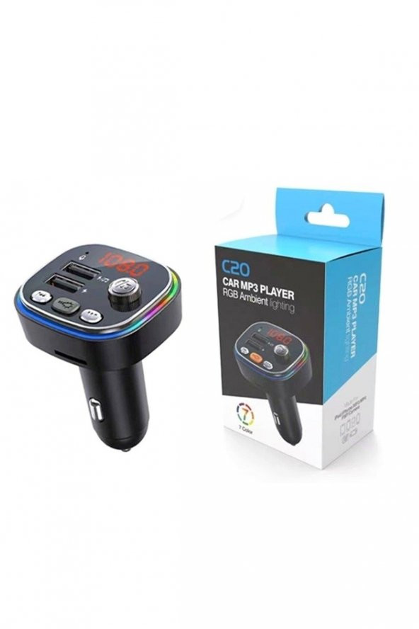 Zhltech Rgb renkli Fm Mp3 Çalar C20 - 2