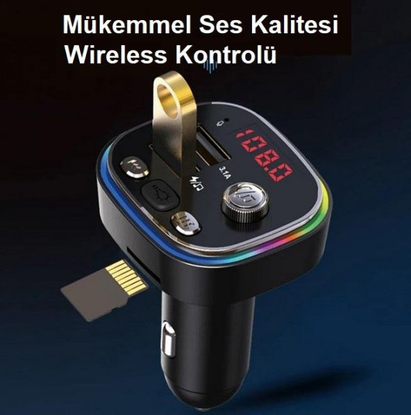 Zhltech Rgb renkli Fm Mp3 Çalar C20 - 3