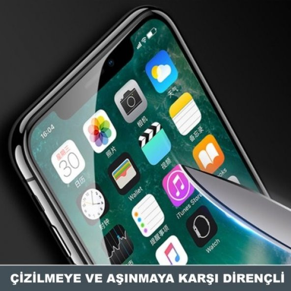 Ally Gor Iphone 11 Pro Max -Xs Max 9d Hardening Tempered Full Cam Ekran Koruyucu Set - 5