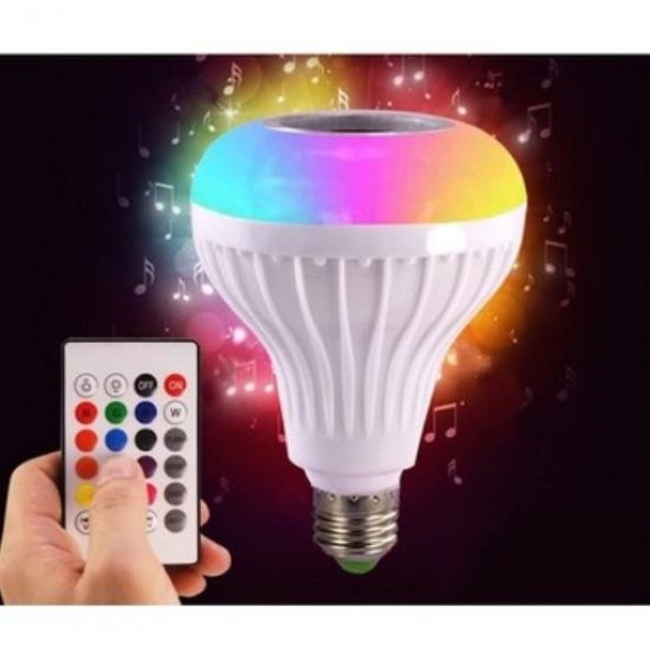 Zhltech Rgb Kumandalı Bluetooth Lamba - 4