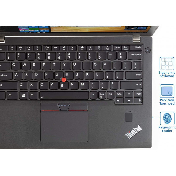 LENOVO THİNKPAD X270 i5 7300 8GB RAM 256GB SSD 12.5" W10P - 6