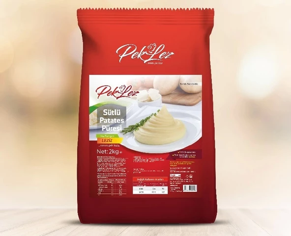 Sütlü Patates Püresi Leziz 2 kg - 3