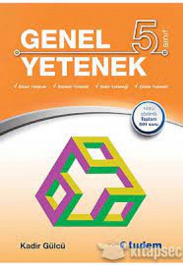 5. Sınıf Genel Yetenek Tudem Yayınları
