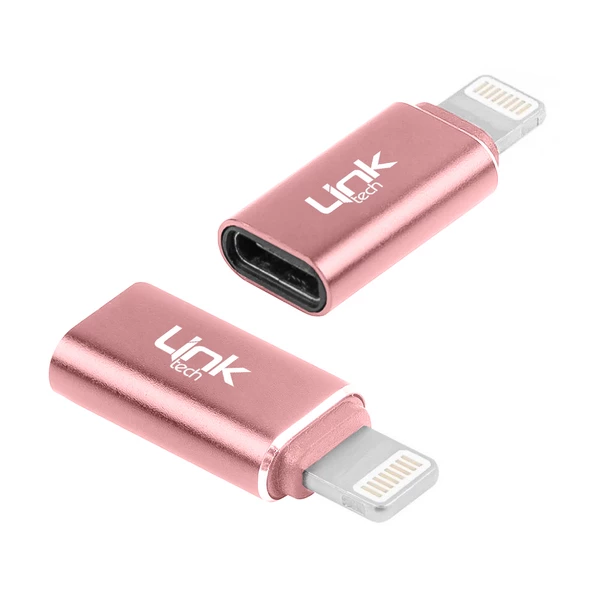 LinkTech O190 Type-C to Lightning Dönüştürücü Metal Adaptör - 4