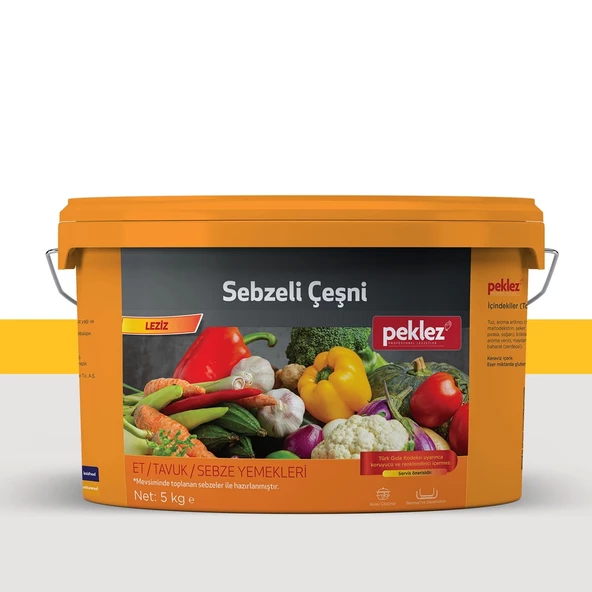 Sebzeli Çeşni Leziz 5 Kg