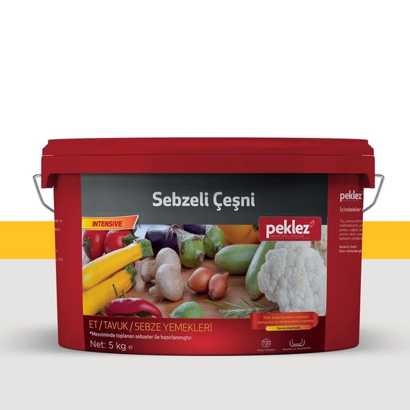 Sebzeli Çeşni Intensive 5 Kg