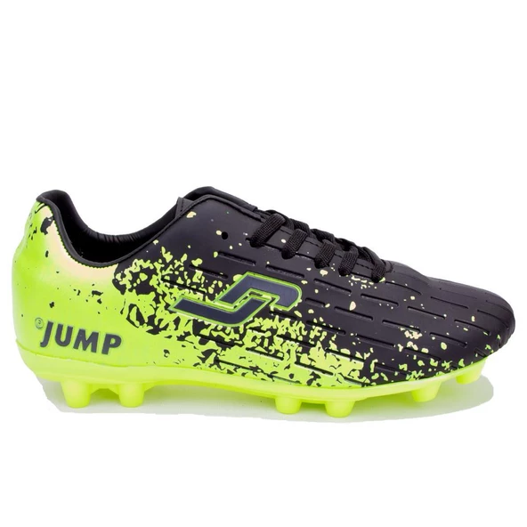 Jump 28373 Siyah YeşiL Krampon Erkek Futbol Ayakkabı - 2
