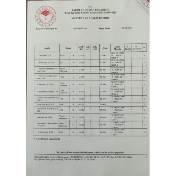 Edremit Hasat Soğuk Sıkım Sızma Zeytinyağı 5lt Teneke(ikinci kalite yağdır) - 8