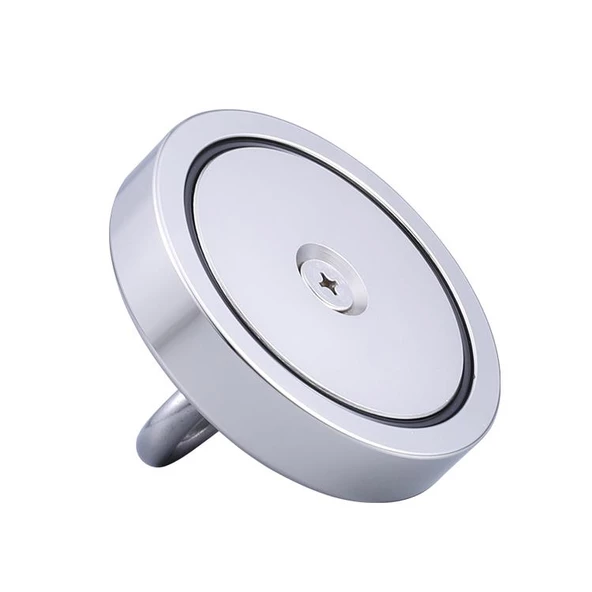 Valkyrie D90 Battal Boy Güçlü Neodyum Mıknatıs 90mm 380kg Halkalı Salvage Fishing Magnet - 2