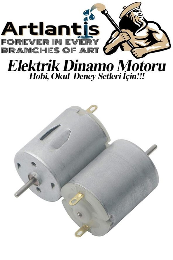 Dinamo Motoru 6 V 5 Adet Elektrik Üreten Motor Eğitici Hobi Okul Deney Elektrik Motoru Deneyler İçin - 2