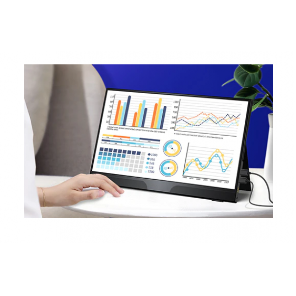 UPERFECT Taşınabilir Dokunmatik Ekran 1080P Monitör - 4