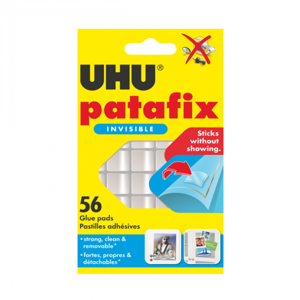 Uhu Hamur Yapıştırıcı Patafix Şeffaf 37155 - 2