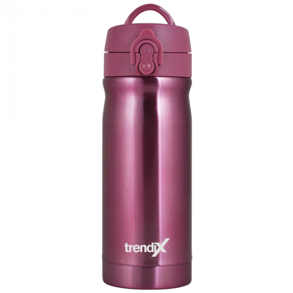 Trendıx Termos Çelik İçli 350 ML Toz Pembe U1800-TP - 2