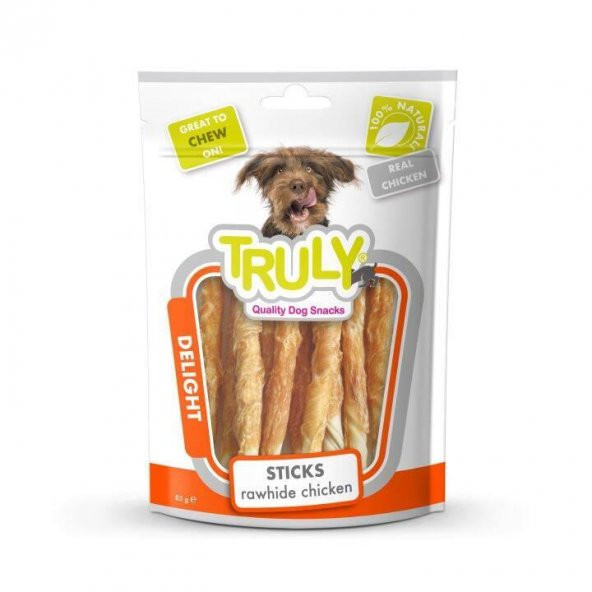 TRULY KÖPEK ÖDÜL TAVUK SARGI ÖDÜL 90gr