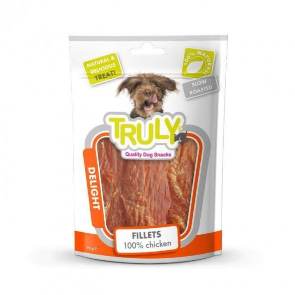 TRULY KÖPEK ÖDÜL TAVUK FİLETO 90gr