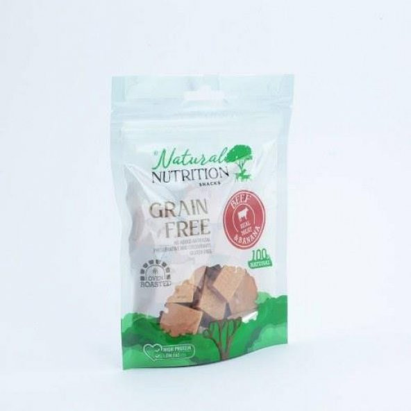 Natural Nutrition Snacks Biftek Eti ve Muzlu Köpek Ödülü 75 Gr