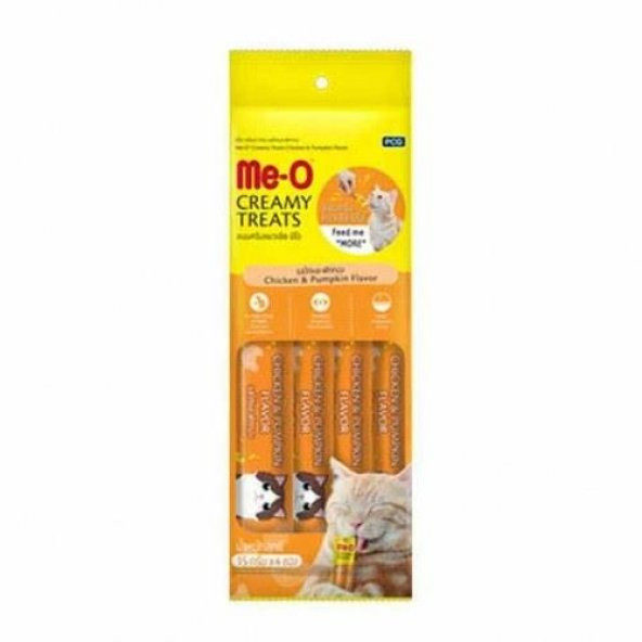 Me-O Creamy Tavuklu ve Balkabaklı Yetişkin Kedi Ödülü 4 x 15 G - 2