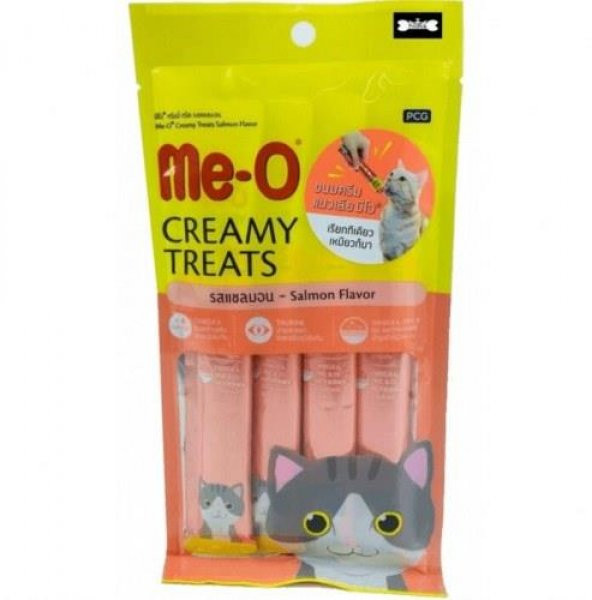 Me-O Creamy Treats Somonlu Kedi Ödülü 4 x 15 G - 2