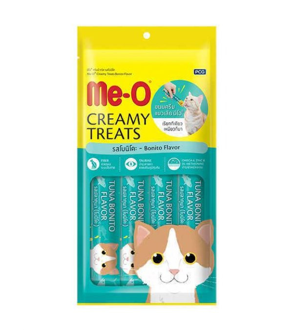 Me-O Creamy Treat Kurutulmuş Ton Balığı 4x15gr