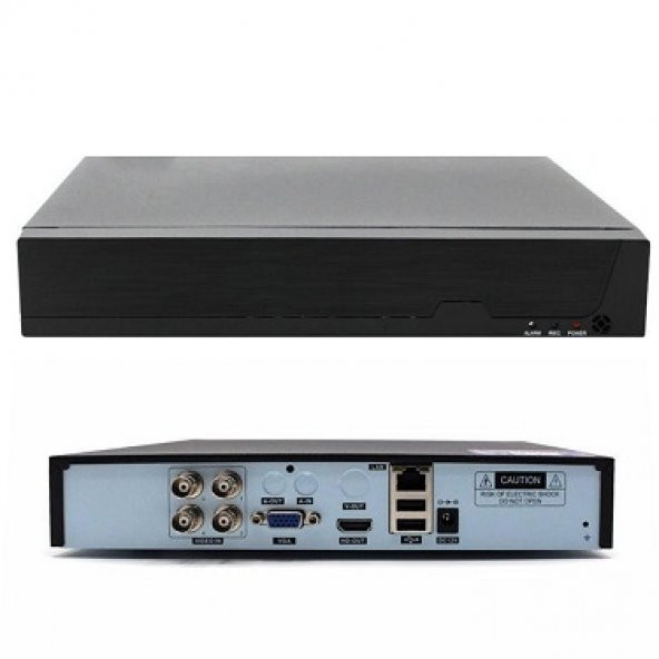 WELLBOX WB-204N1H00 Ahd Dvr Kayıt Cihazı 4 Kanal 5mp