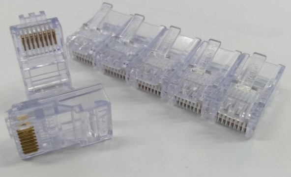 AMP Cat. 5 RJ45 Jack - 10 Adet
