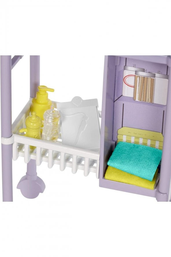 Barbie Esmer Bebek Bakıcısı Doktoru Hemşire Oyuncak - 6