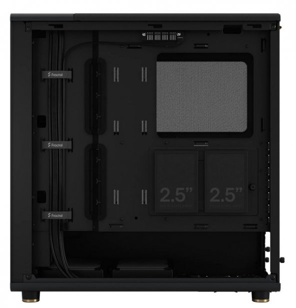 Fractal Design North Siyah Temper Camlı Oyuncu Bilgisayar Kasası -  FD-C-NOR1C-02 - 2