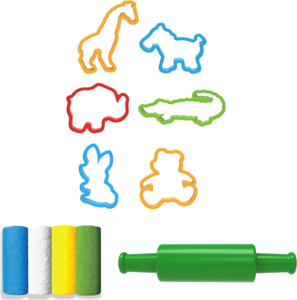 Art Craft Eğlenceli Hayvanlar Oyun Hamuru Seti 11 Parça 6978 - 3