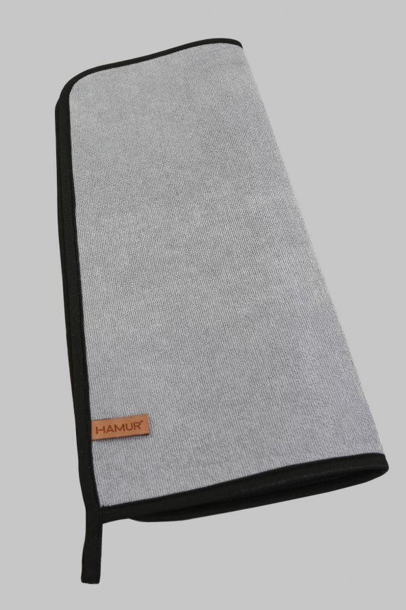Microfiber Bulasik Kurutma Mati 46x36 cm Gri - 3