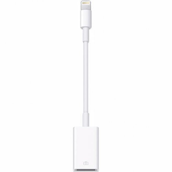 Polham Apple İpad ve İphone İçin USB Okuyucu, Kamera ve Klavye Adaptörü, Flash Bellek Okuyucu