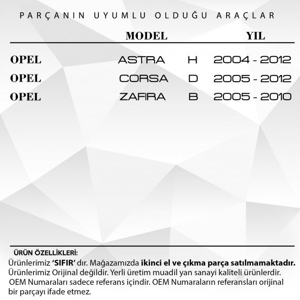 Opel Astra H, Corsa D, Zafira B için 5 İleri Vites Topuzu-Siyah - 2
