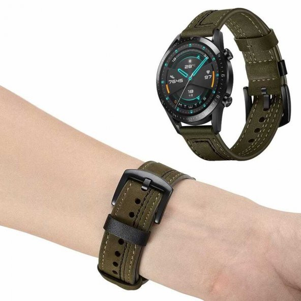 Huawei Watch GT 3 46mm KRD-19 Deri Kordon - 9
