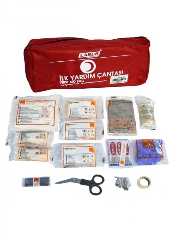 Carub Lüks Ilk Yardım Çantası Belgeli Br5754006 - 2