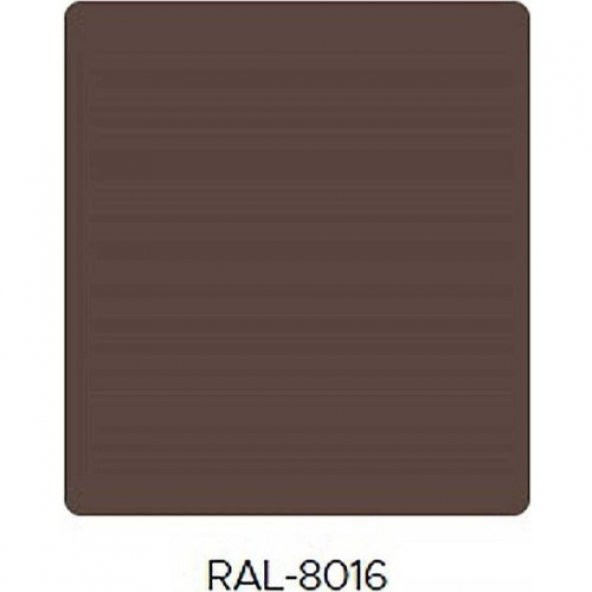 Sibax Akrilik Sprey Boya Ral 8016 Kahverengi 400 ML - 3