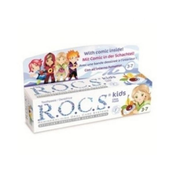 RocsKids 3-7 Yaş Meyveli Çocuk Diş Macunu 35 ml