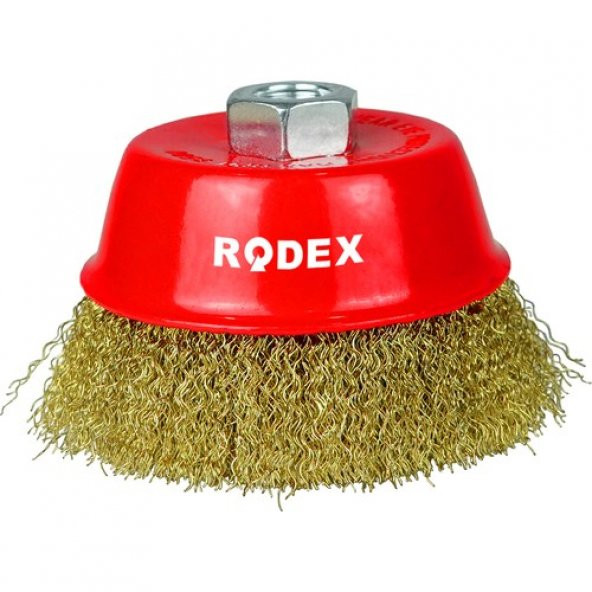 Rodex Saçaklı Çanak Fırça M14-65MM - 2