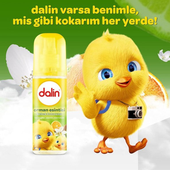 Dalin Bebek Kolonyası Sprey Orman Esintisi 100 ml - 2