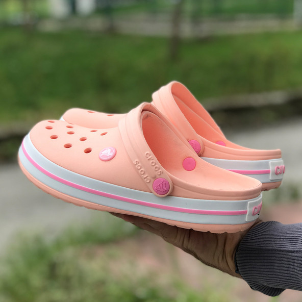 CROCS CROCBAND SOMON PEMBE KADIN TERLİK - 5
