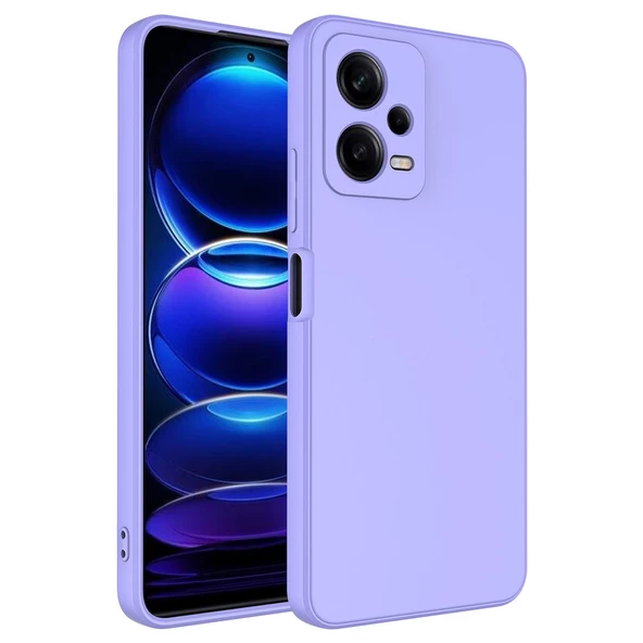 Xiaomi Redmi Note 12 Pro 5G Kılıf Zore Mara Lansman Kapak Kılıf  Lila