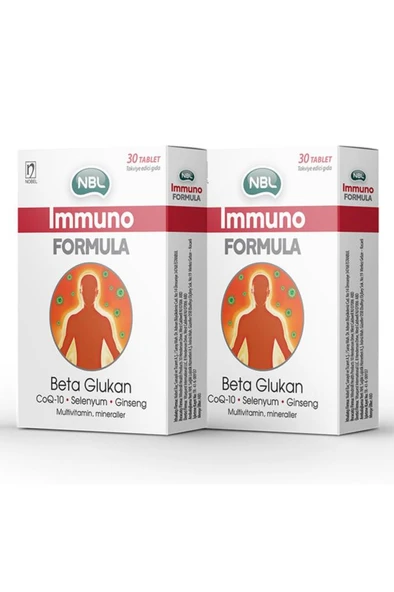 Nbl Immuno Formula 30 Tablet 2 Adet-SKT:08/2028 ürün görseli 1